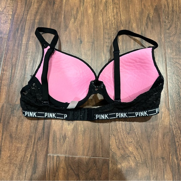 Black Cheetah Lace Bra - Picture 2 of 2